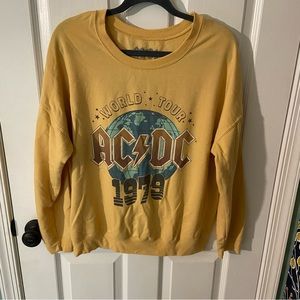 AC DC world tour sweatshirt
